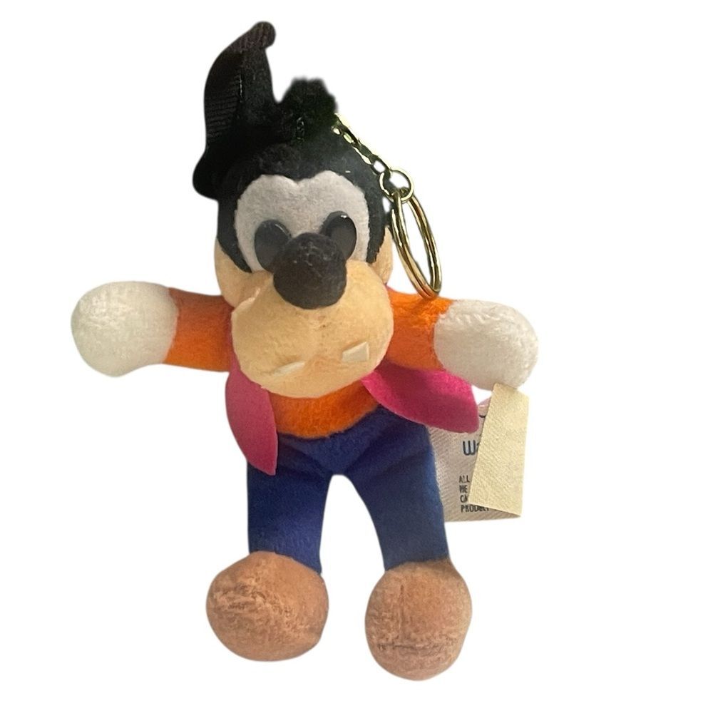 Vintage Disney Goofy Plush Keychain